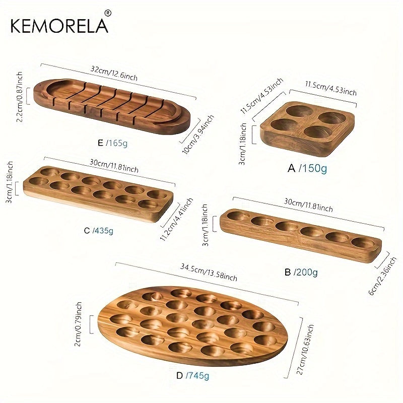 Organize your fresh eggs in style with the KEMORELA Modern Wooden Egg Storage Box. This multi-compartment kitchen organizer is perfect for home cooking and baking.