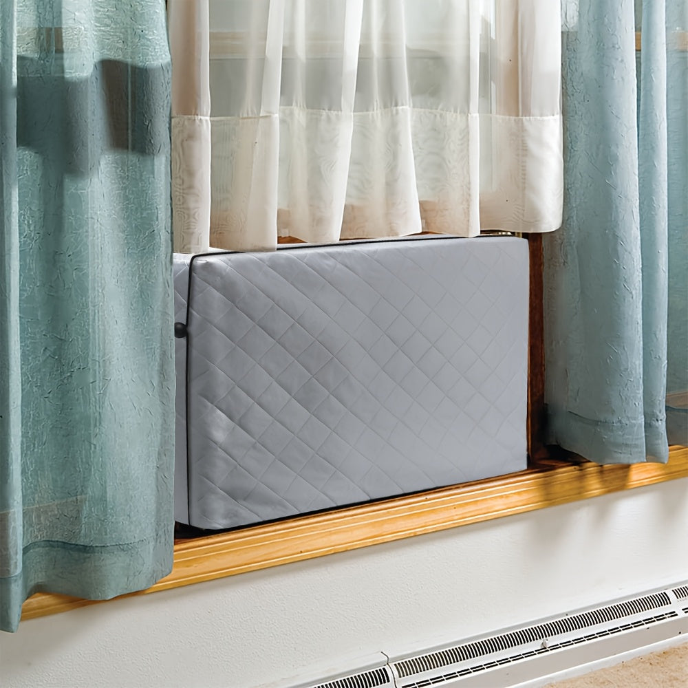 Protect your indoor air conditioner with a double-sided waterproof and windproof cover. No electricity required for this dustproof unit protector, perfect for keeping your home cooling appliance in top condition.