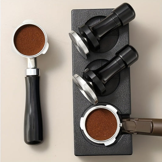 1 dona Espresso Tamper Pad, Qahva Portativ Filtr Egasi, 51/54/58mm Portativ Filtr, Tamper va Dispenser uchun Espresso Brendi Aksessuarlar, Counterlar, Barlar, Do'konlar va Ish stollari uchun Barista Asboblari.