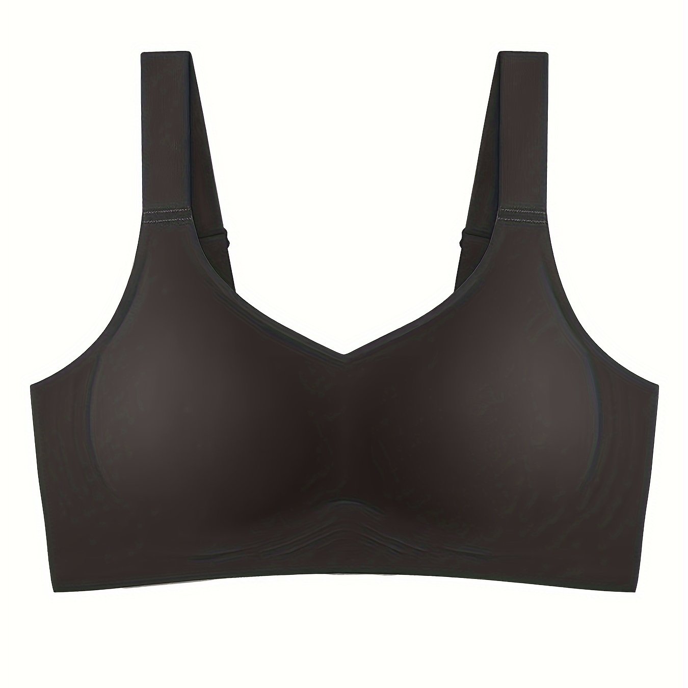 Women's seamless sleep push-up bra