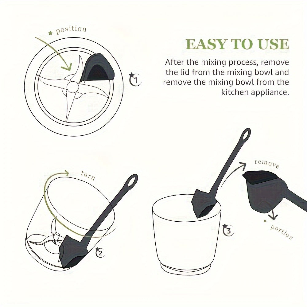 "Thermomix TM6/TM5/TM31 uchun Rotary Spatula to'plami – Qoldiqlarni tozalash va saqlash uchun BPA-free oshxona asbobi. Aylanuvchi qoshiq va oshxona aksessuarlarini o'z ichiga oladi."