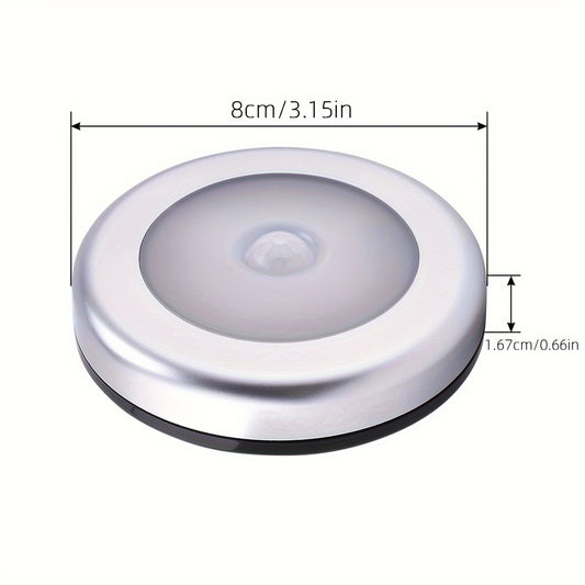 Motion sensor puck lights, battery powered LED night lights for various locations in the home.