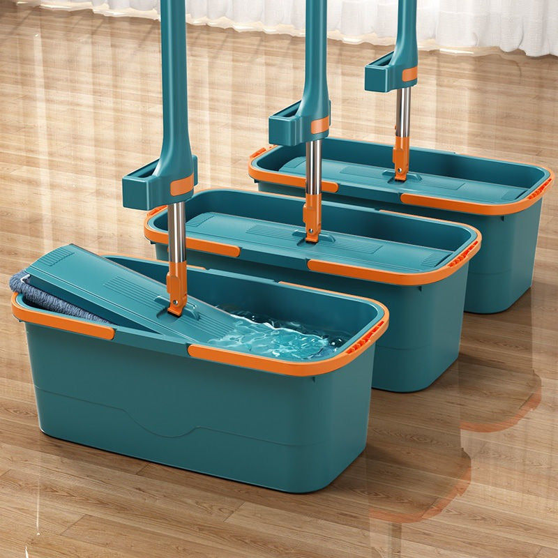 Get double the cleaning power with our 1pc Dual-Mode Hands-Free Flat Mop! This innovative mop is perfect for both wet and dry cleaning, featuring an efficient absorbent design. Ideal for use in the living room, bedroom, and even the toilet, this modern