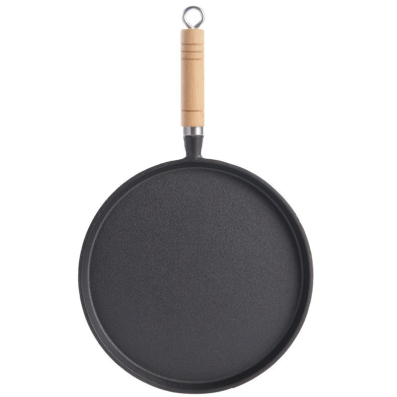 Top-Selling One Piece Premium 19.99cm Cast Iron Skillet - Non-Stick & Simple to Clean, Great for Delicious Omelets with Vegetables & Shrimp - Safe for Dishwasher, Excellent for BBQs & Outdoor Cooking, Convenient Grilling Accessory|Compact & Easy-Cleaning