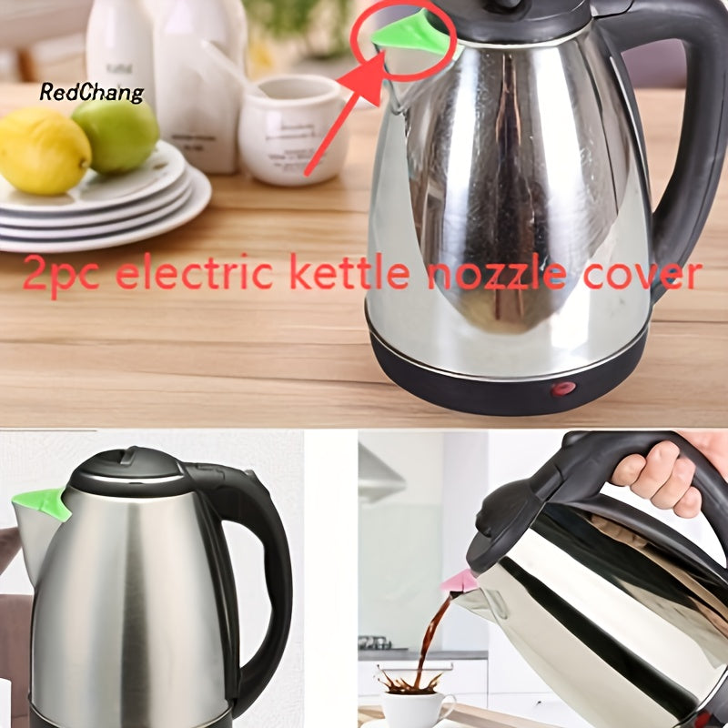 Set of 2 Sturdy ABS Electric Kettle Nozzle Dust Covers, Must-Have Kitchen Essentials for Regular Kettles