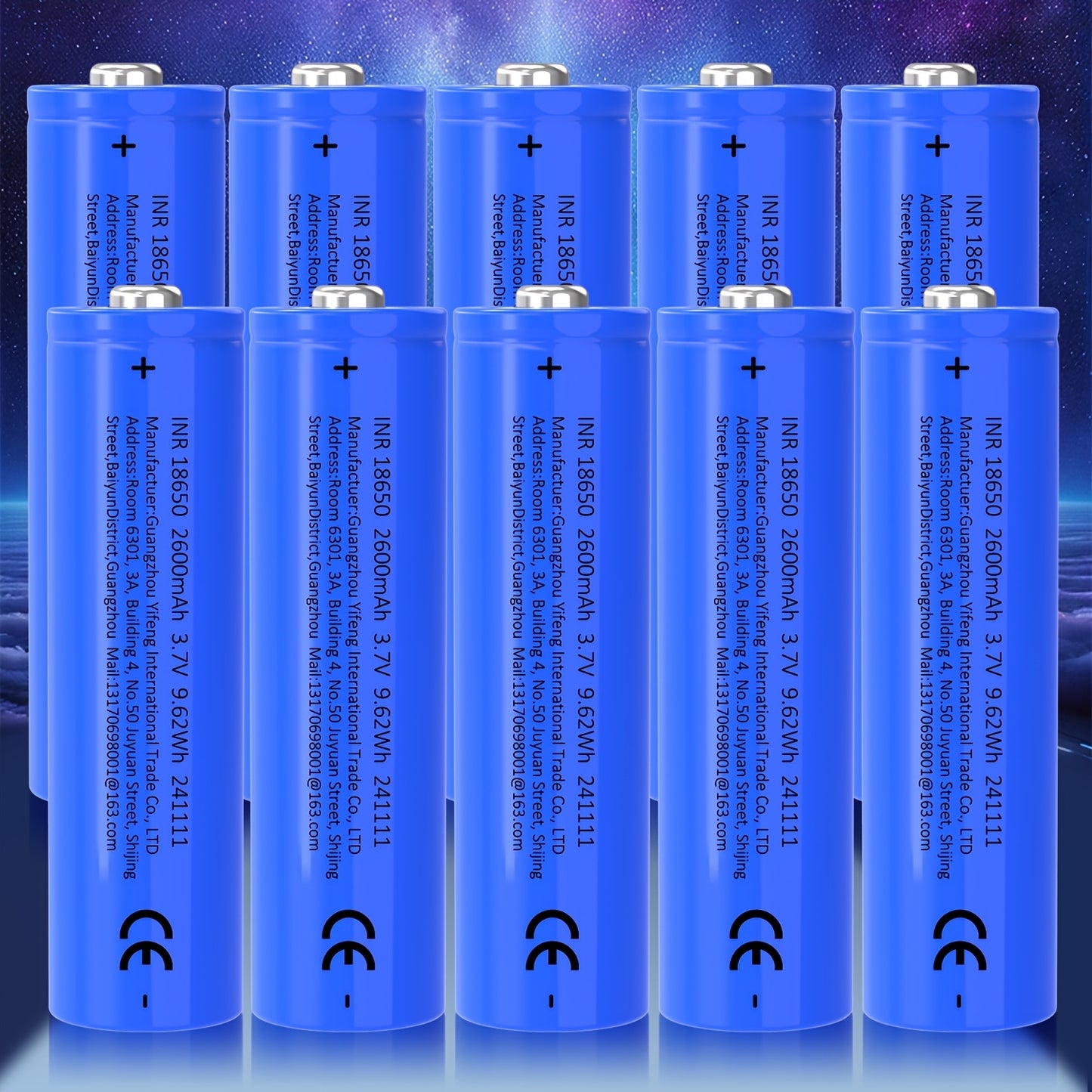 Rechargeable 18650 Battery