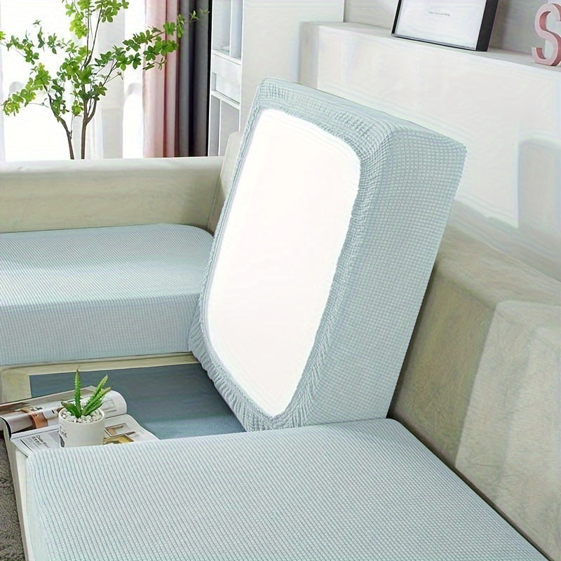 Simple and modern sofa cover that fully wraps and protects your sofa with anti-slip features, suitable for all seasons.