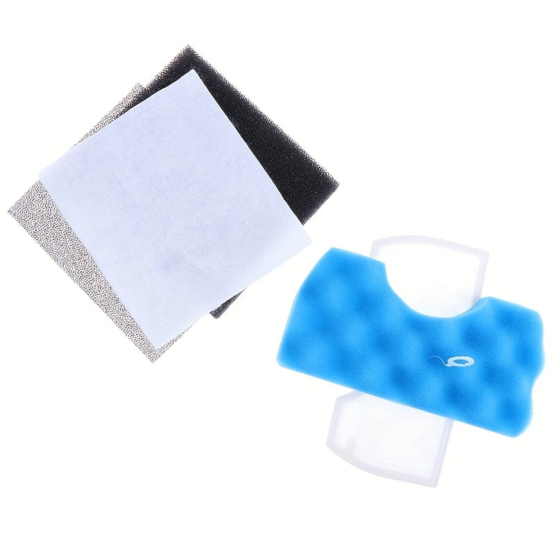 1x Blue Sponge Filter and 1x Dust Hepa Filter set for SC43-47, SC4520, and VC-9625.