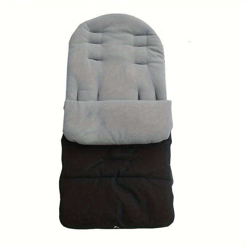 Foot cover for babies to keep them warm and protected from the wind in autumn and winter, also suitable for use on baby umbrella strollers. Features a thick, cushioned design that is universal and perfect for children. Makes a great gift for Christmas