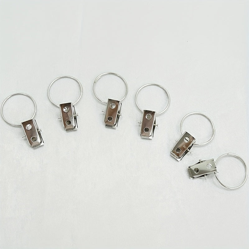 10 pieces of curtain metal hanging ring clips