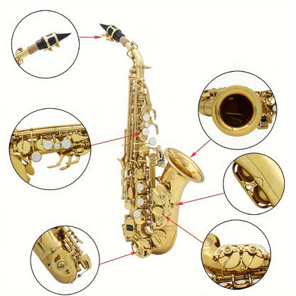 B-flat Soprano Saxophone Bend