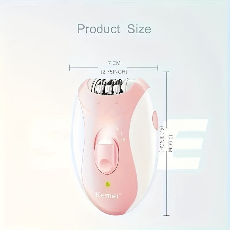 Kemei KM-189B Hair Removal Device: stylish, portable USB shaver for private trimming.