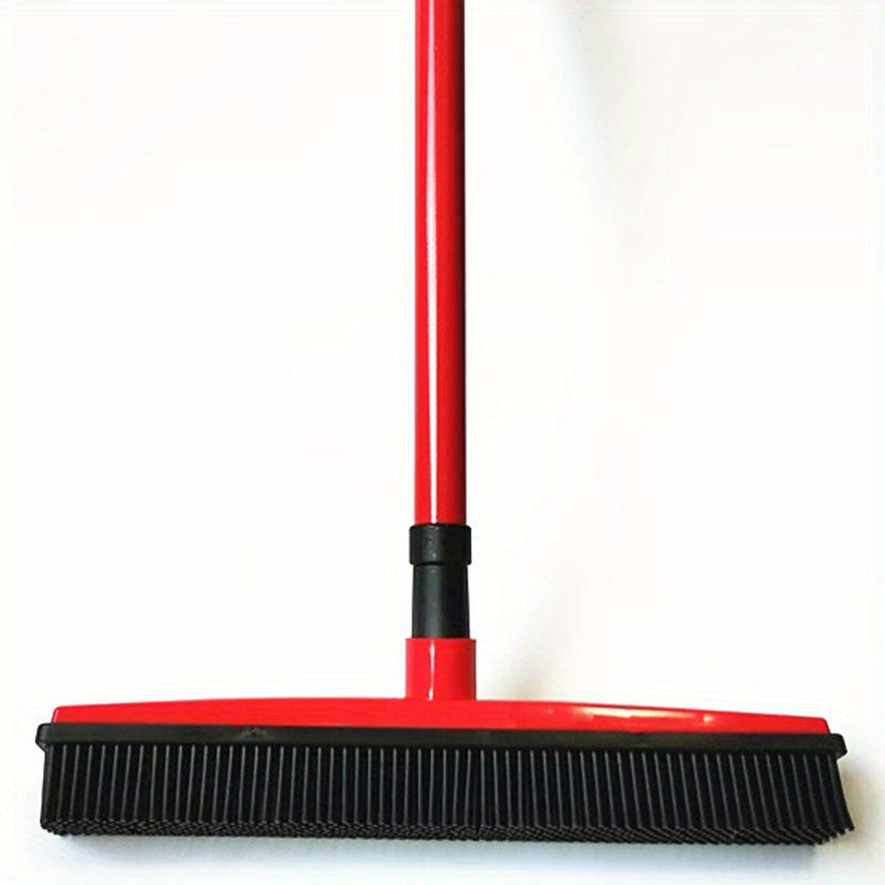 Get ready for school with this handy carpet hair removal sweeper! This telescopic broom comes with a silicone cleaning brush and dust removal floor brush, making it the perfect tool for keeping your home clean. Say goodbye to pet hair with this pet hair