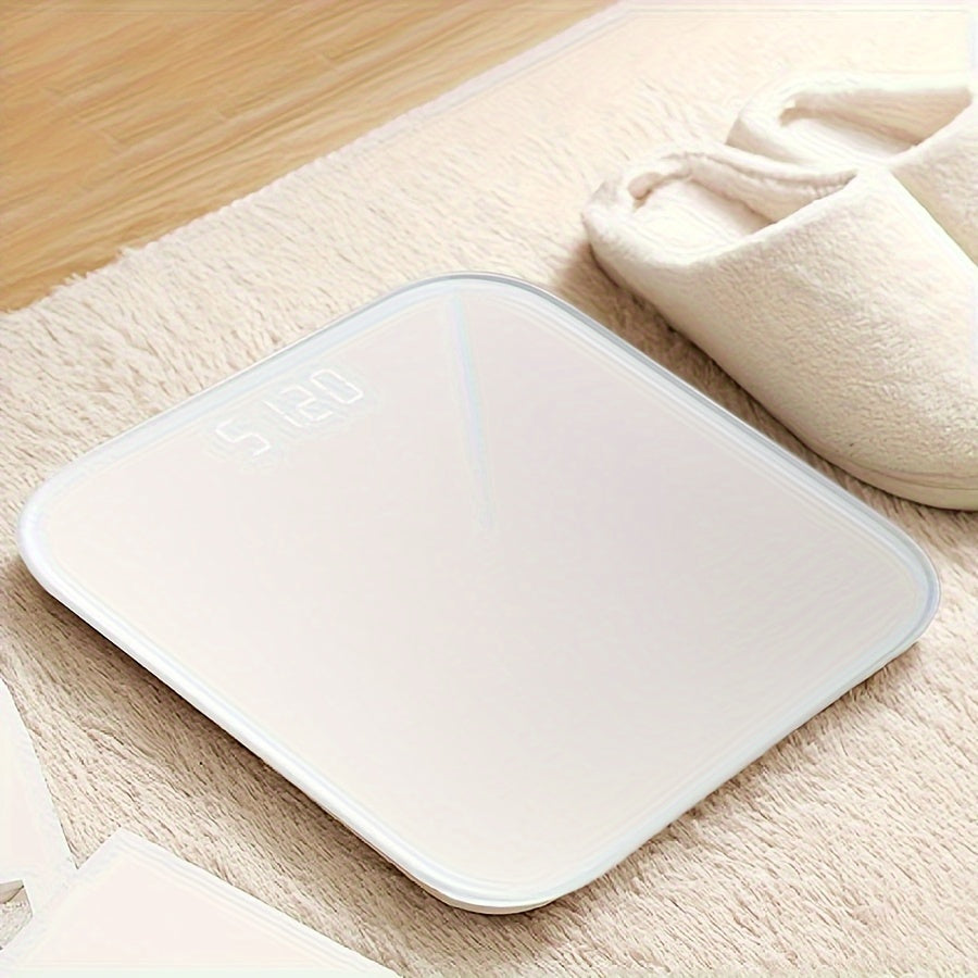 Lenovo Digital Bathroom Scale accurately measures weight up to 400lb/180kg without batteries.