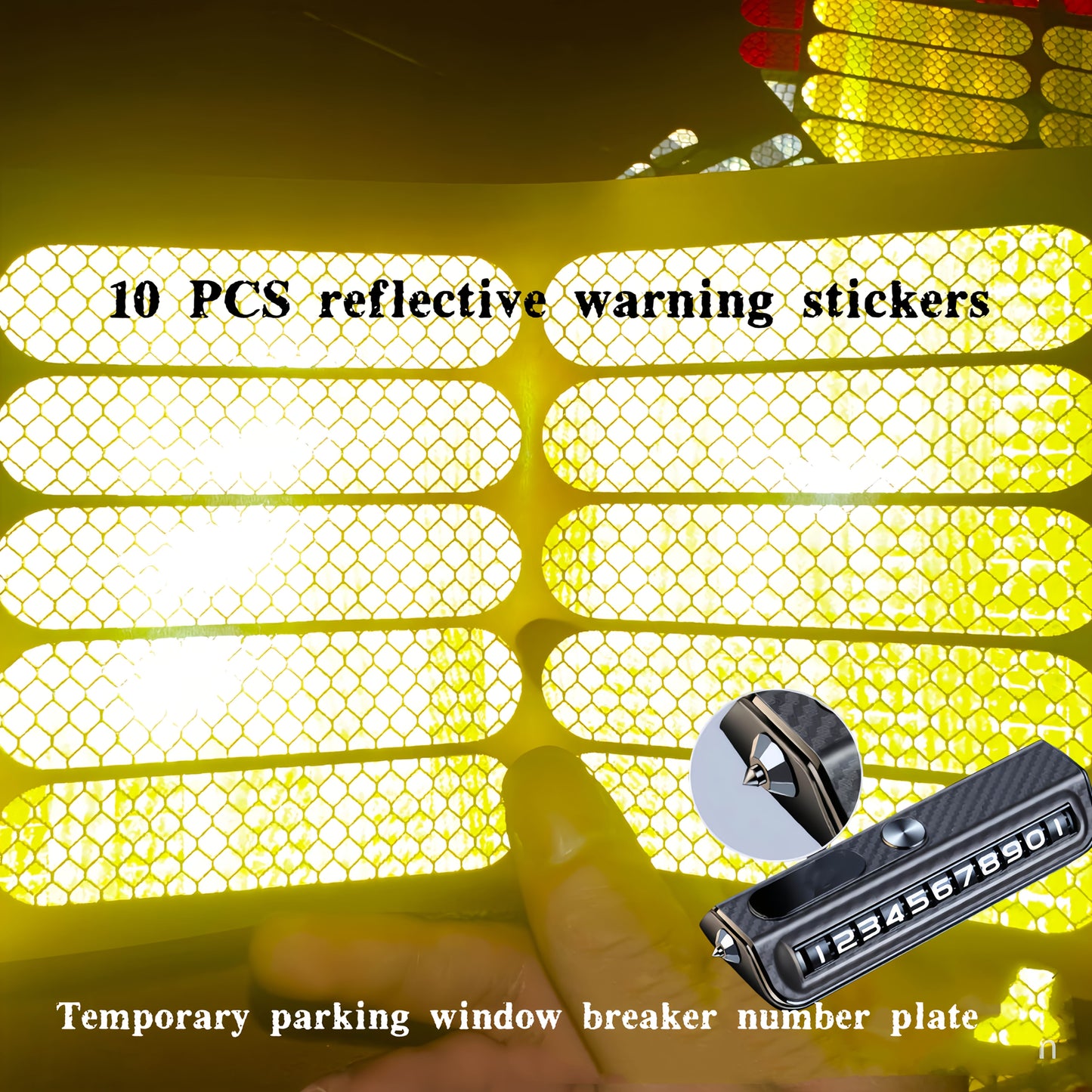 Digitally sliding parking number plate for privacy protection.