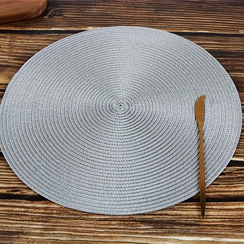 Set of 4 PP round placemats