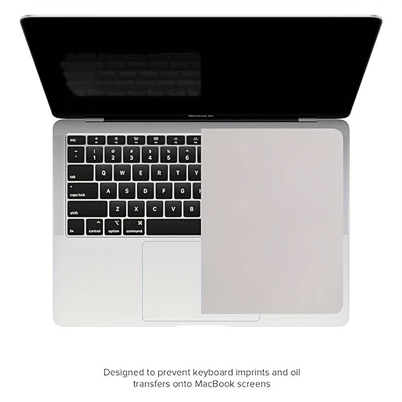 Soft microfiber cleaning cloths in multiple sizes for MacBook and Air screens and keyboards.