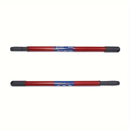 Telescopic 3-Section Mop Handle Replacement with Cleaning Supplies and Accessories