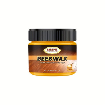 Earepis Beeswax Furniture and Floor Polish is a versatile wood surface cleaner and maintenance solution. This Coconut Oil Gel is stripes-free, waterproof, anti-crack, and brightening. Perfect for wooden floors and furniture, each bottle is less than 1