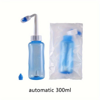 Nasal Rinse Bottle Set, 10.15/16.91fl.oz - Ideal for Sinus Relief & Allergy Care at Home & Travel.