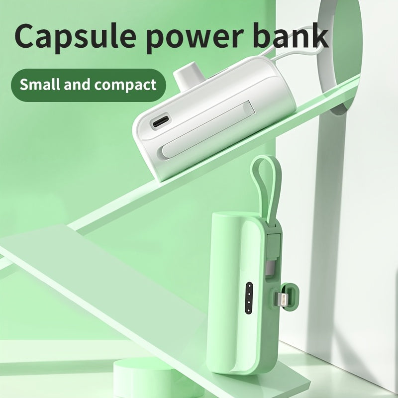 5000mAh portable power bank for iPhone/Samsung Galaxy/Android phones and digital devices, customizable gift option by BYGP.