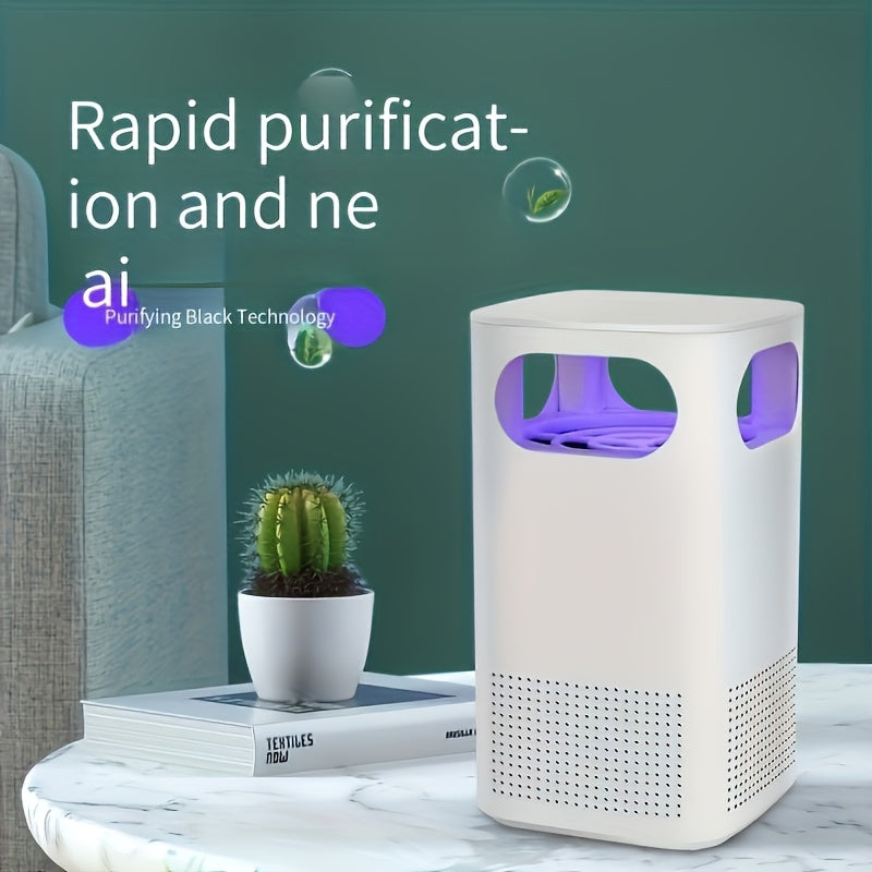 1pc Smart Anion Air Purifier: USB powered, low voltage operation, removes haze and dust, provides fresh air for home and office.