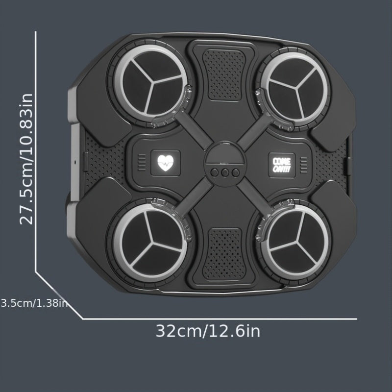 USB rechargeable wireless music boxing target pad made of ABS material for boxing training. Suitable for Easter festival with universal applicability, operating voltage ≤36V and equipped