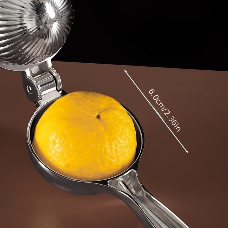 Durable Citrus Juicer for Fresh Orange & Lime Juice - Stainless Steel Manual Lemon Squeezer, Must-Have Kitchen Tool