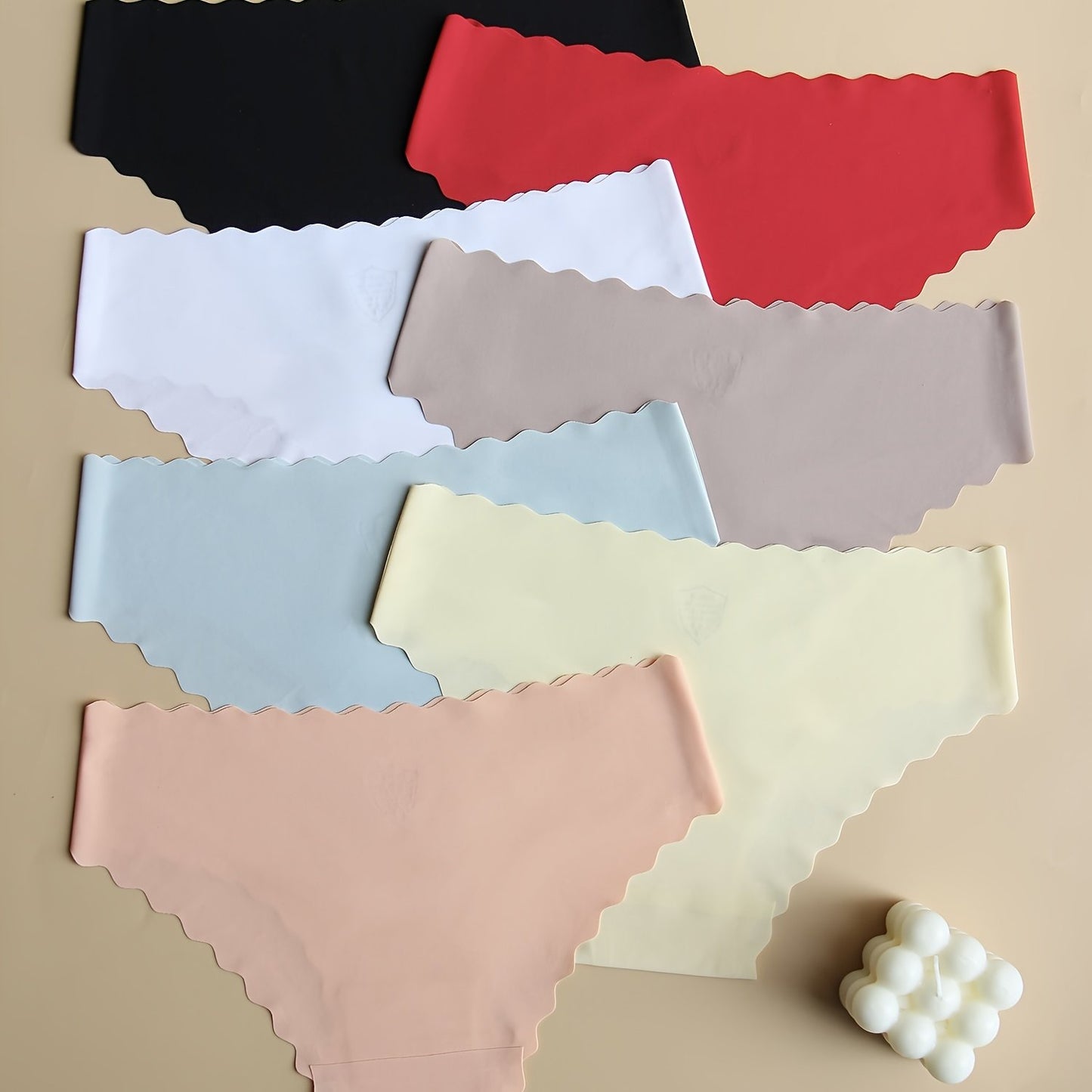 7-pack Solid Seamless Panties - Breathable and Comfy Women's Underwear