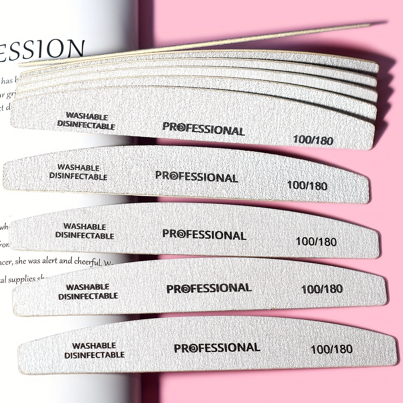 Professional Nail File Buffer - Perfect for Home and Salon Manicures