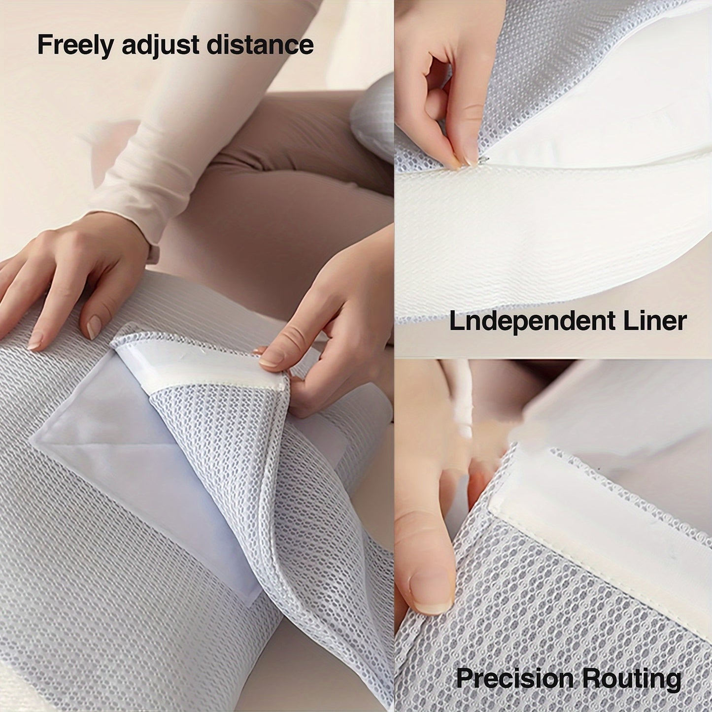 Comfortable Maternity Pillow for Side Sleepers - Easy to Carry, Provides Extra Firm Support for Belly & Waist, Must-Have Pregnancy Item