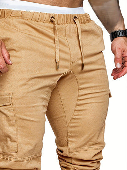 Men's casual sports cotton cargo pants for cross-border travel.