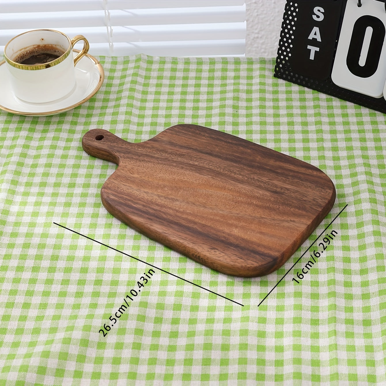 Set of Bread Board and Cheese Tray made from Acacia Wood suitable for Food Contact