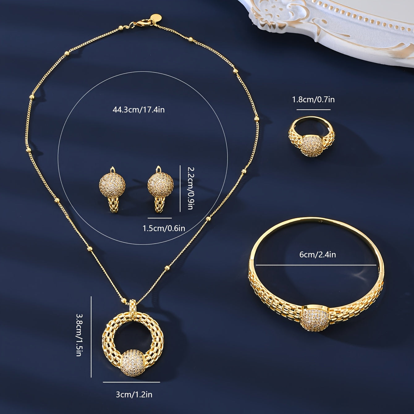 Dazzling MEIZ 18K Gold Plated Copper Jewelry Set, Featuring a Playful & Seductive Design, Adorned with Synthetic Zirconia, Perfect for Valentine's Day or Any Special Occasion, Versatile Enough for All Seasons.