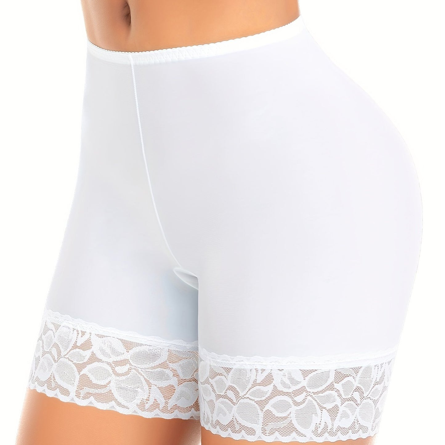 Women's Lace, Seamless Boyshorts for Chafing, Safety Under Shorts