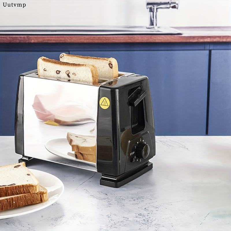 Automatic pop-up function with 6 speed timing for Uutvmp Toaster breakfast sandwich maker.