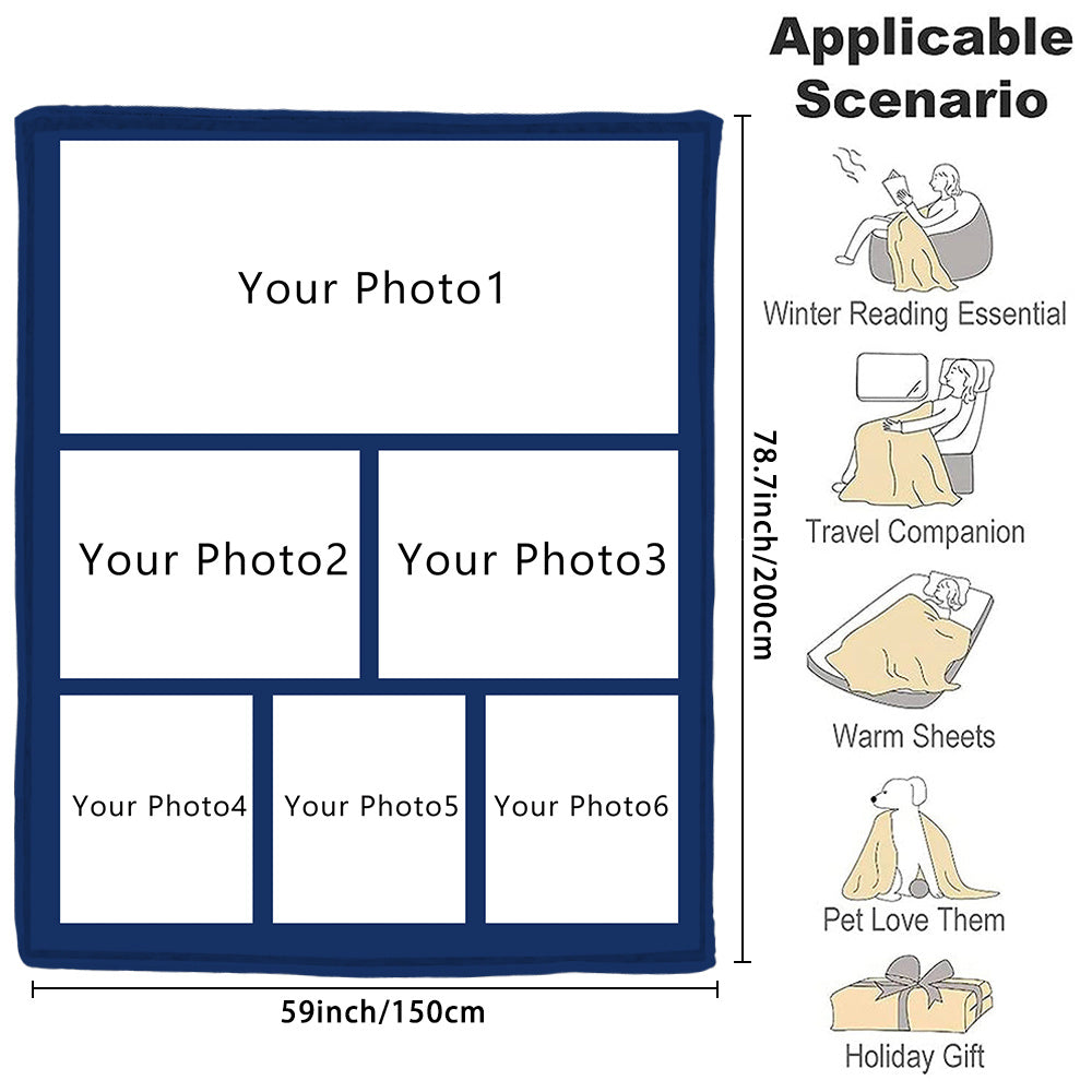 Настройте фланелевое фотопокрывало - уютный и мягкий плед с вашим изображением - идеально подходит для подарков, дома, офиса или для комфортного использования в пути.