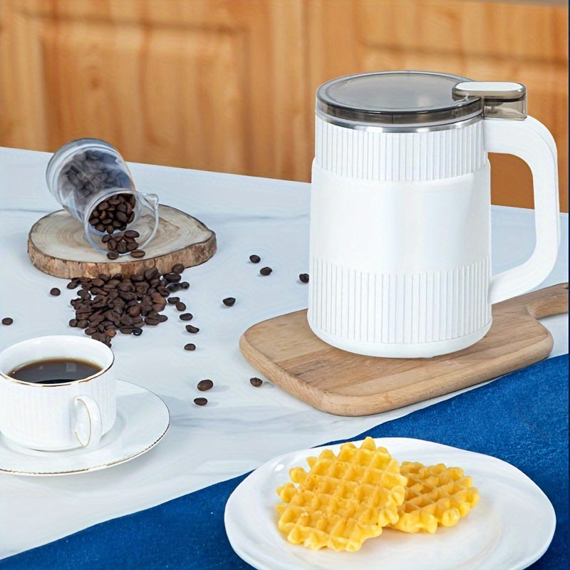 Electric coffee bean grinder also functions as a powerful spice and nut grinder with one-touch control.