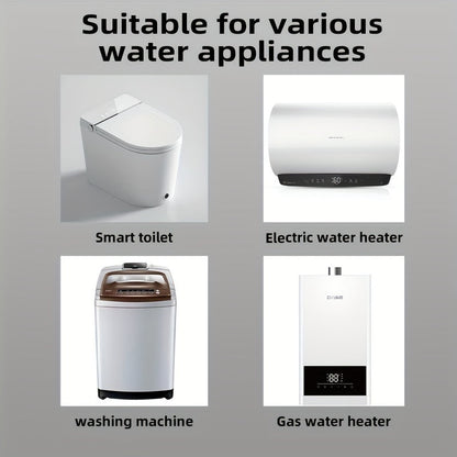 The Soijot Stainless Steel Water Purifier is perfect for home use in kitchens and dining areas. It is 4-point, detachable, and washable, making it an ideal choice for clean and safe drinking water.