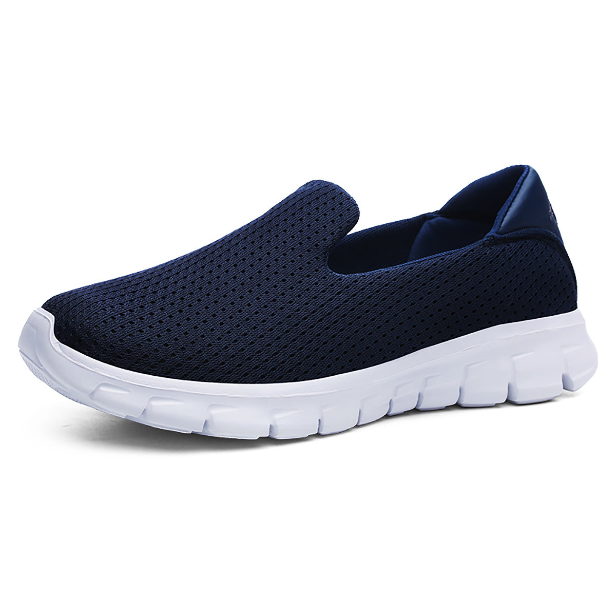 Lightweight, breathable slip-on sneakers for stylish and comfortable walks or runs.