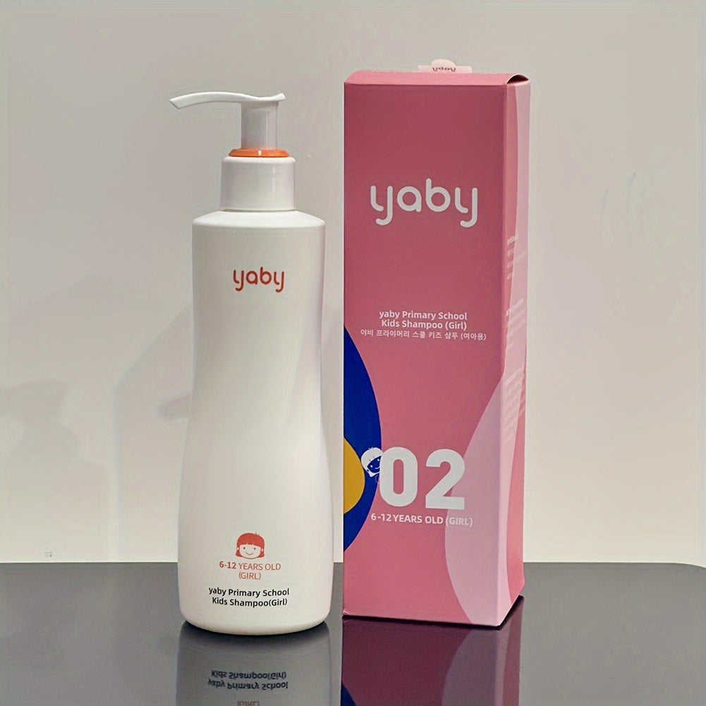 Y.A.B.Y Kids Shampoo is specifically designed for girls aged 6-12. This gentle formula is tangle-free and leaves the scalp clean. The long-lasting fresh scent will keep your child's hair smelling great. This liquid shampoo is made of plastic material and