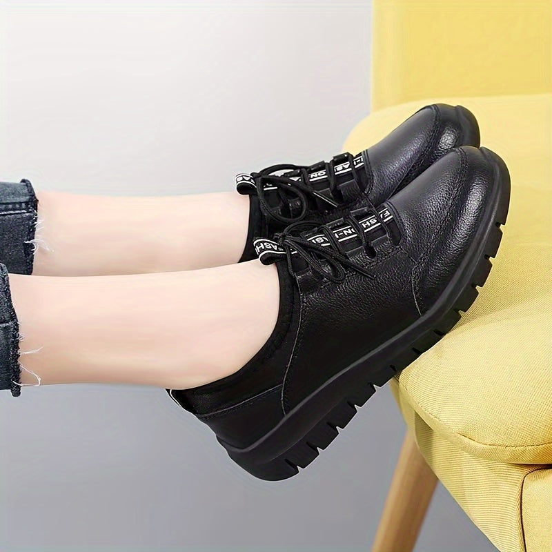 Women's Anti-Slip Work Shoes with Soft Sole for Comfortable Walking, Casual Style.