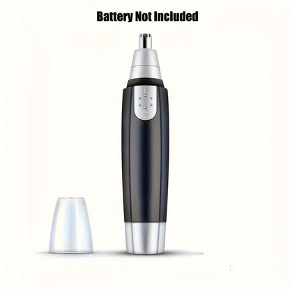 Cordless electric trimmer for men and women for nose, ears, neck, eyebrows, and hair.