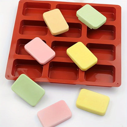 This listing includes a set of 2 Non-Stick Silicone Cake Molds, featuring a Rectangular Bread Baking Pan. These versatile molds can be used for creating brownies, bread, chocolate cakes, mousses, and more. They are perfect for handmade dessert creations