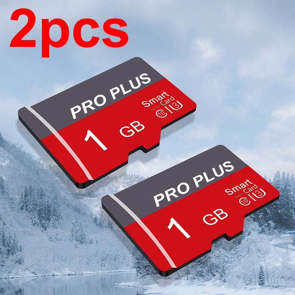 2pcs high-speed Memory Cards ranging from 64MB to 8GB for various devices- store files securely!