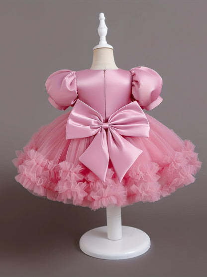 Girls Beautiful Sequin Design Tutu Dress for Birthday Party