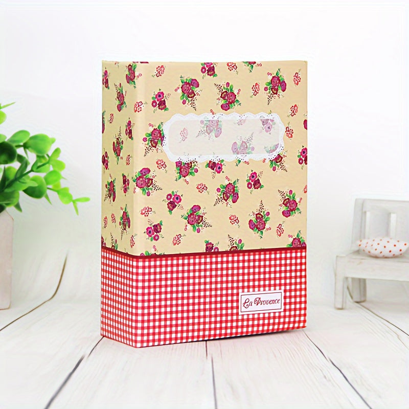 Large capacity 1pc Cute Cartoon Floral 4D Photo Album, perfect for storing family memories and milestones. Comes with 100 pockets, making it an ideal wedding or birthday gift for loved ones. Also great for Christmas or Halloween celebrations.