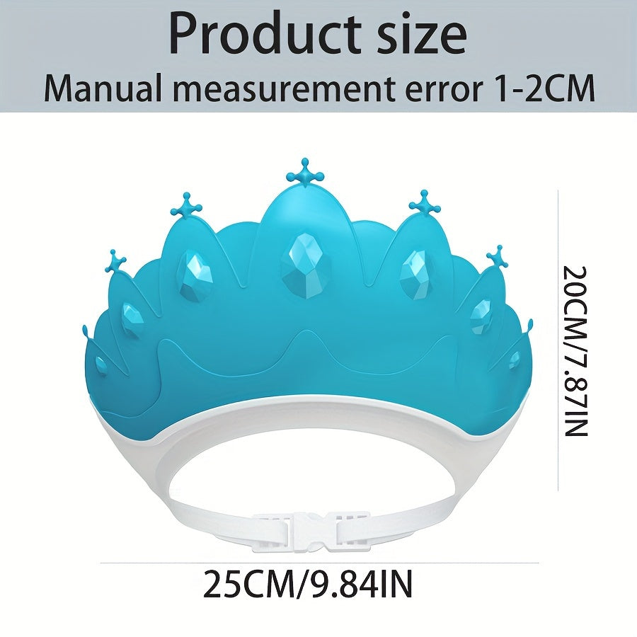 Мультяшная шапочка для душа с водонепроницаемой защитой для ушей и глаз для купания