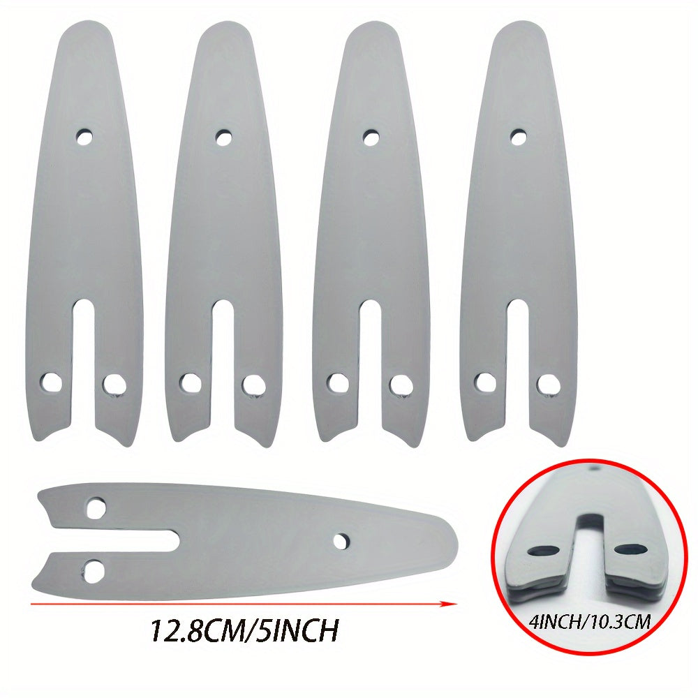 Chainsaw guide bar chain set for mini electric chainsaw, for wood cutting. Includes 4/6/8 inches chains and 1/4''P chain.