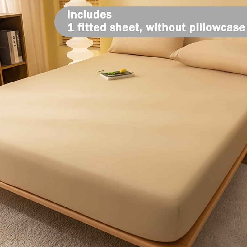 Soft fitted sheet that is dustproof and stainproof, washable, warm, breathable, comfortable, and multifunctional mattress protector. Perfect for bedroom, guest room, apartment, or school. Ideal for use all year round.